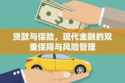 金普新区贷款与保险，现代金融的双重保障与风险管理