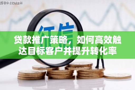 金普新区贷款推广策略，如何高效触达目标客户并提升转化率