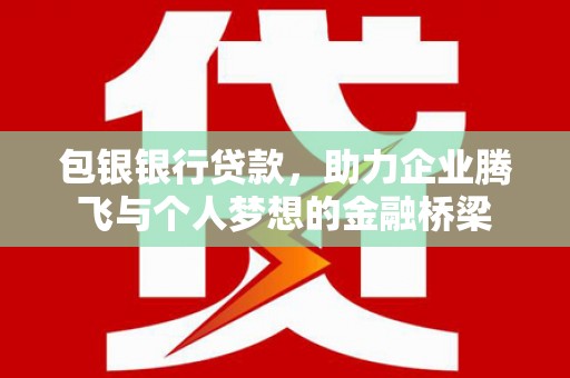 金普新区包银银行贷款，助力企业腾飞与个人梦想的金融桥梁