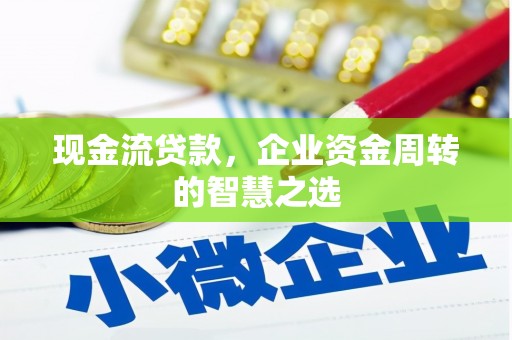 金普新区现金流贷款，企业资金周转的智慧之选