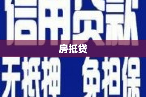 金普新区房抵贷