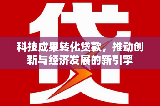 金普新区科技成果转化贷款，推动创新与经济发展的新引擎