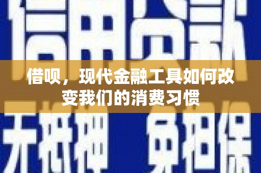 金普新区借呗，现代金融工具如何改变我们的消费习惯